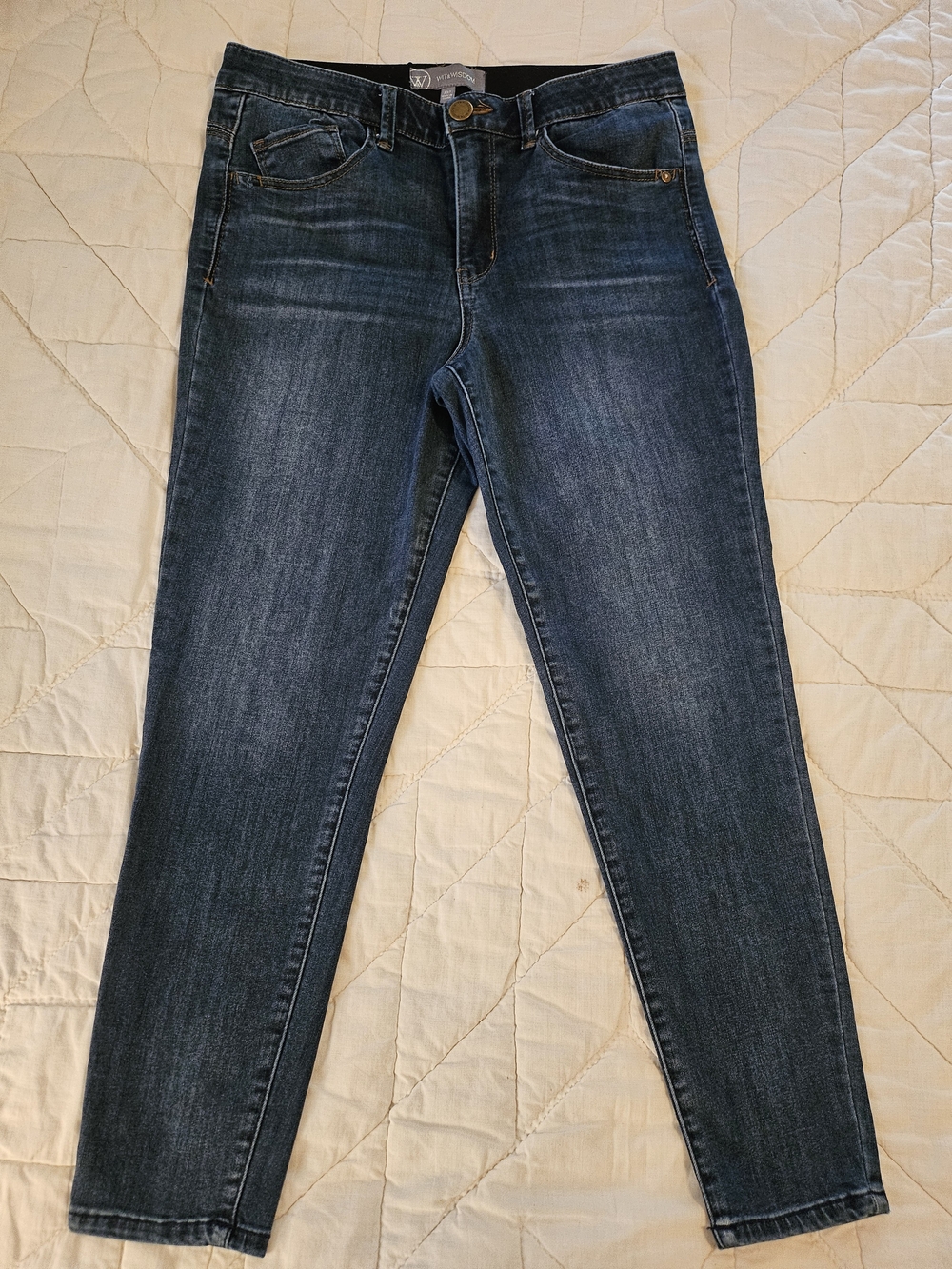 Wit & Wisdom Skinny Jeans w/ Comfort Waistband -Size 10P - Picture 1 of 7